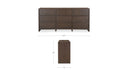 Jenson 9 Drawer Dresser Brown