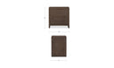 Jenson Nightstand Brown