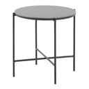 Hobart - Modern Black Ceramic End Table