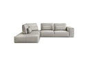 Glendale - Modern Blue Fabric Modular Sectional Sofa