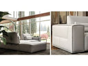 Cambria - Modern LAF Cognac Leather Sectional Sofa