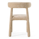 Homan - Modern Beige Velvet Dining Chair