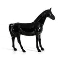Large Dog - Black + Multi-Color Sculpture