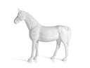 White Full Size Horse Sculpture
