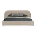 Chelton - Contemporary White Ceramic & Walnut 3-Drawer Dresser