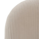 hortman - modern beige velvet bed