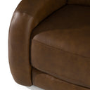 Huslia - Modern Brown Leather Zero Gravity Recliner Chair