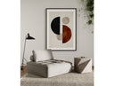 Nolden - Modern Modular Grey Fabric Armless Seat
