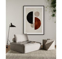 Nolden - Modern Modular Grey Fabric Ottoman