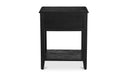 Corrine Nightstand Antique Black