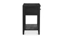 Corrine Nightstand Antique Black