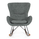 Ikard - Modern Grey Sheep Rocking Chair