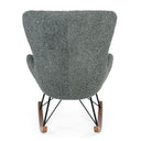 Ikard - Modern Grey Sheep Rocking Chair