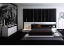 Impera Modern Black and White Lacquer Walk-on Platform Bed