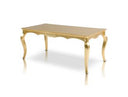 Imperial Transitional Gold Crocodile Dining Table