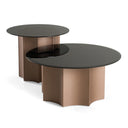 Ingram - Modern Round Nesting Coffee Table Set