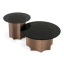 Ingram - Modern Round Nesting Coffee Table Set