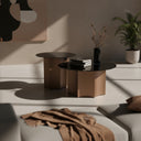 Ingram - Modern Round Nesting Coffee Table Set