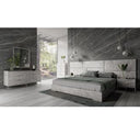 Marbella - Italian Modern Grey Bed Set