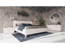 Aspen - Glam Black Velvet & Gold Bed
