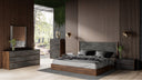 Rado - Modern Walnut & Volcanic Slate Bedroom set
