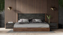 Rado - Modern Walnut & Volcanic Slate Bed