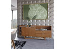 Phelan - Modern Smoked Ash & Brass Buffet