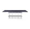 Hawick - Contemporary Dark Grey + Abstract White Paint Buffet