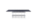Inverness - Contemporary Black Oak + Acrylic Dining Table