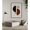 Nolden - Modern Modular Grey Fabric Armless Seat