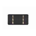 Token Modern Black & Gold Bed