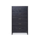 Wales Modern Grey Ash 2-Drawer Nightstand