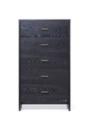 Wales Modern Smoked Ash Chest