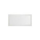 Crawford Modern Clear Glass Square Dining Table