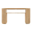 Blum - Modern Beige Linen Counter Chair