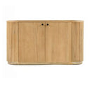 Jacobson - Modern Natural Acacia Oval Large Dining Table