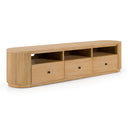 Jacobson - Modern Natural Acacia TV Stand