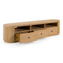Jacobson - Modern Natural Acacia TV Stand