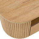 Jacobson - Modern Natural Acacia TV Stand