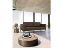 Jada - Modern Brown Fabric Loveseat