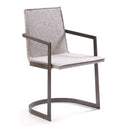 Jago - Modern White Wash Grey Dining Chair