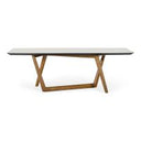 Cora - Modern Grey Fabric & Leatherette Dining Chair