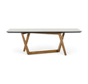 James - Contemporary Walnut & White Buffet