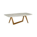 James - Contemporary Walnut & White Buffet