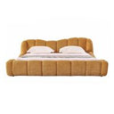 Janine - Modern Camel Fabric Bed