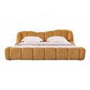 Janine - Modern Camel Fabric Bed