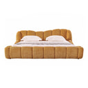 Janine - Modern Camel Fabric Bed