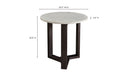 Jinxx Side Table Charcoal Grey