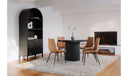 Tower Dining Table Black Marble