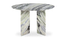 Celia Round Dining Table Green Onyx Marble